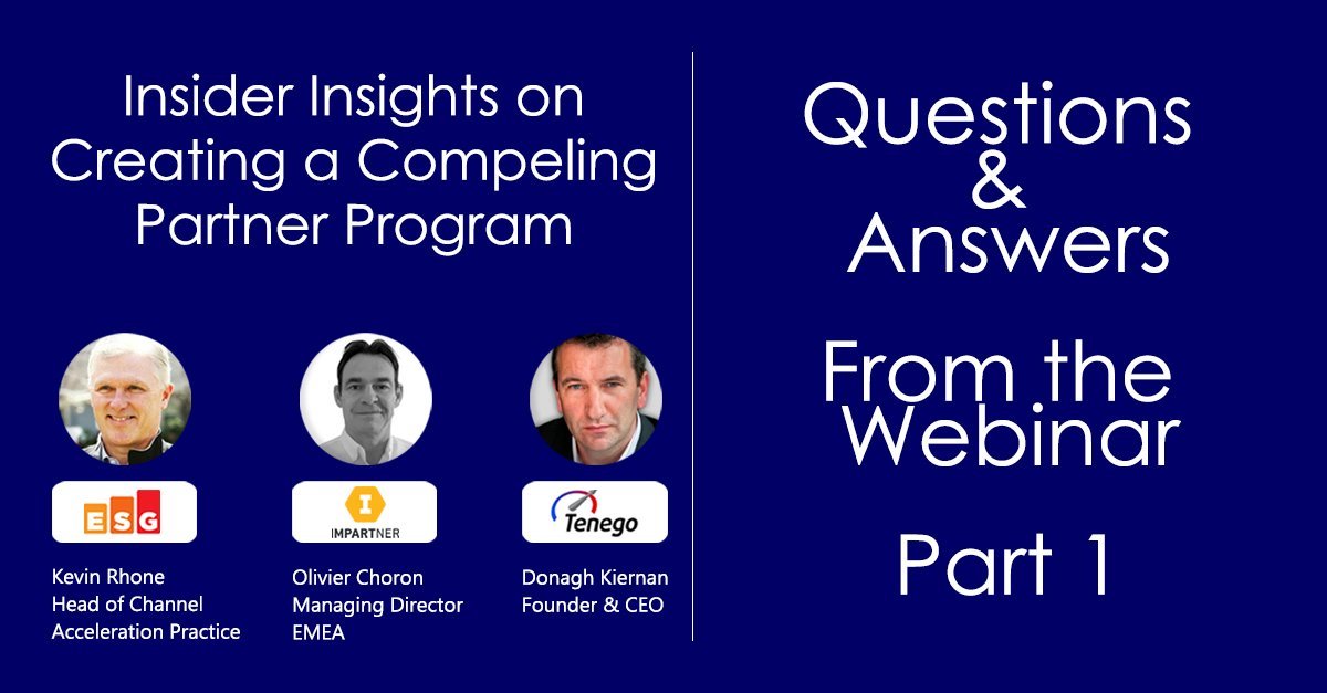 Insider Insights on Creating a Compelling Partner Program Webinar – Q&A