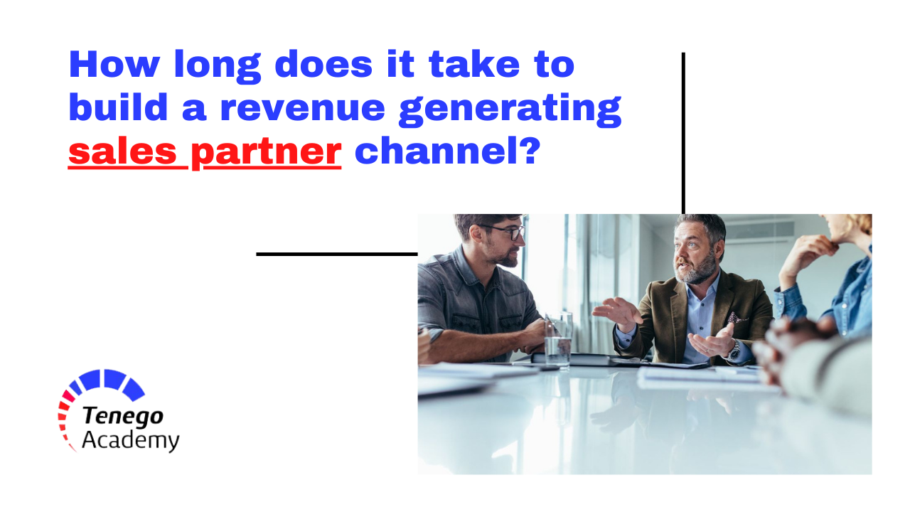 How long does it take to build a revenue-generating Sales Partner Channel?